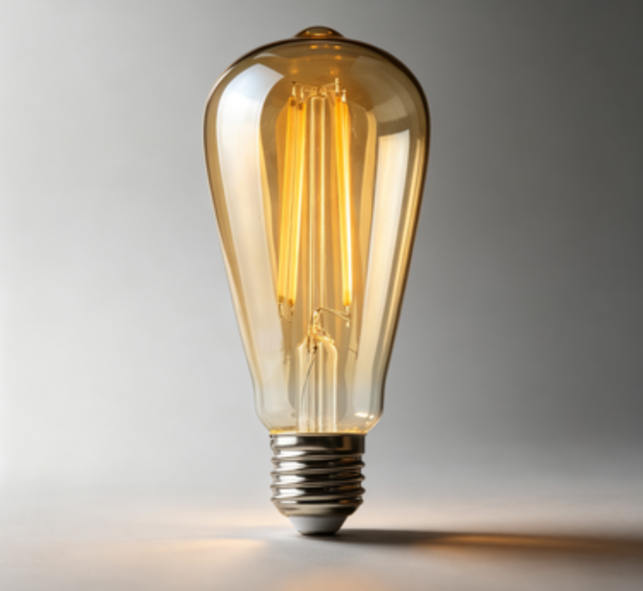 ST64-8W-3000K-GOLDEN GLASS-DIMMABLE-100LM/W-F